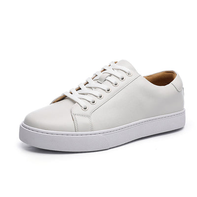 Zapatos de Cuero Genuino Respirable con Suela Gruesa - Estilo Británico Casual y Deportivo - Image 5