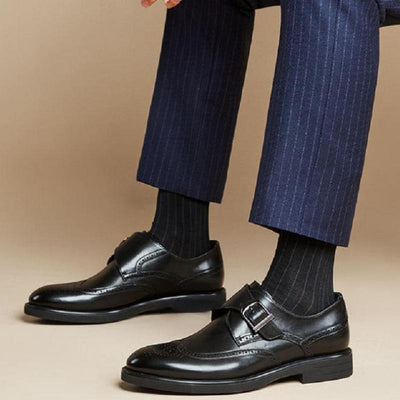 Zapatos de Cuero Grabado Oxford para Hombre - Calzado Formal Ejecutivo - Image 5