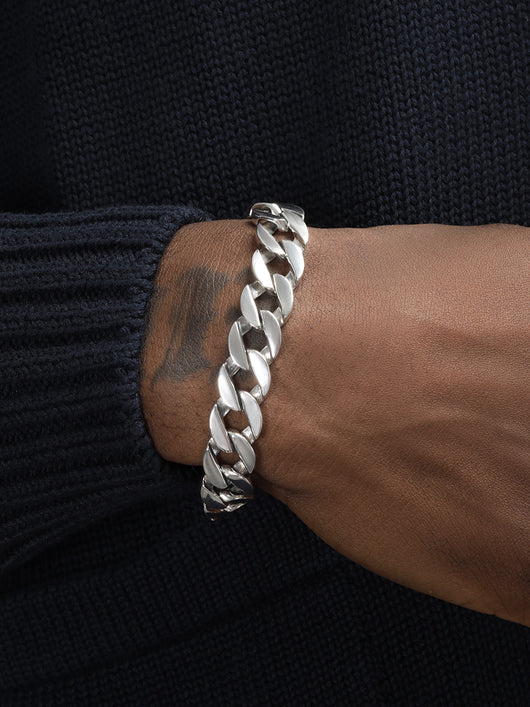 Pulsera Cubana de Plata Esterlina 925 de 13mm - Image 10