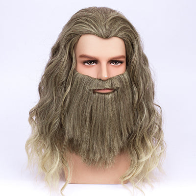 Peluca y Barba de Seda Mate Halloween - Calidad Premium - Image 8