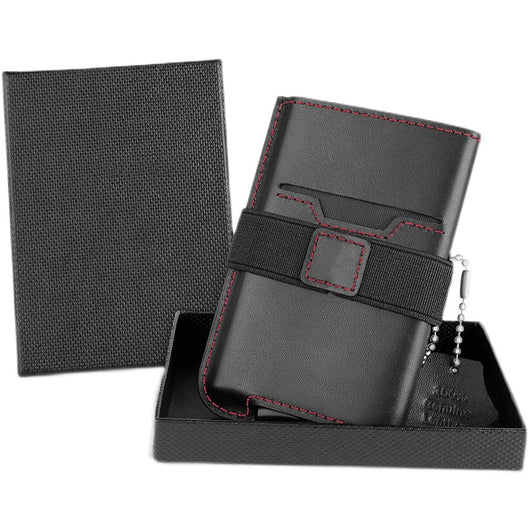 Billetera Compacta de Cuero para Hombre con Porta Tarjetas en Aluminio - Image 6