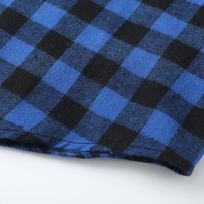 Camisa de Cuadros con Solapa para Hombre - Manga Larga - Image 6