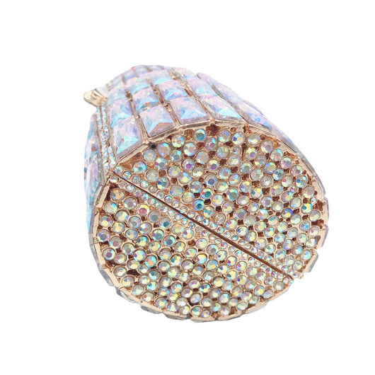 Cartera de Noche Diamantada con Forma de Labial para Mujer - Image 11