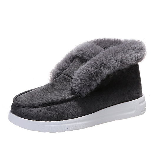 Zapatos Casuales de Algodón para Mujer Talla Grande con Punta Redonda - Image 10