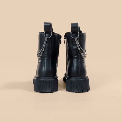 Botas Escolares Británicas para Niñas - Estilo Clásico Mid - Image 5