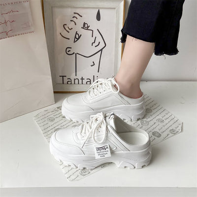 Zapatos de Tacón Bajo Arrastrable sin Talón para Mujer - Diseño Coordinado - Image 11