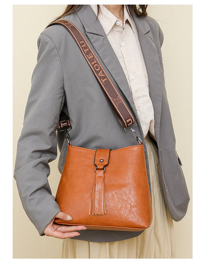Bolso Retro de Cuero para Mujer - Bandolera Estilo Vintage - Image 36