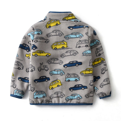 Chaqueta Polar Infantil con Diseño Cartoon - Image 5