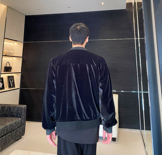 Suéter Abrigo para Hombre con Lentejuelas Tridimensionales - Image 9