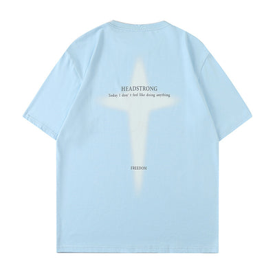 Camiseta Clásica Americana de Manga Corta para Hombre - Image 7