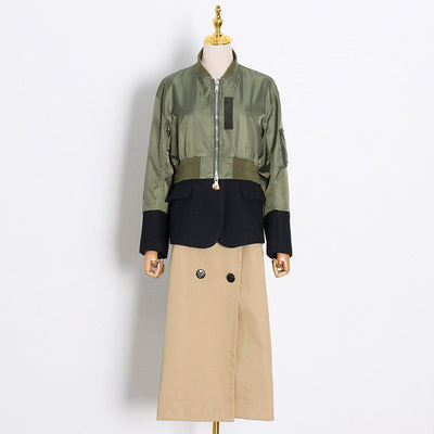 Gabardina Multiestrato con Personalidad para Mujer