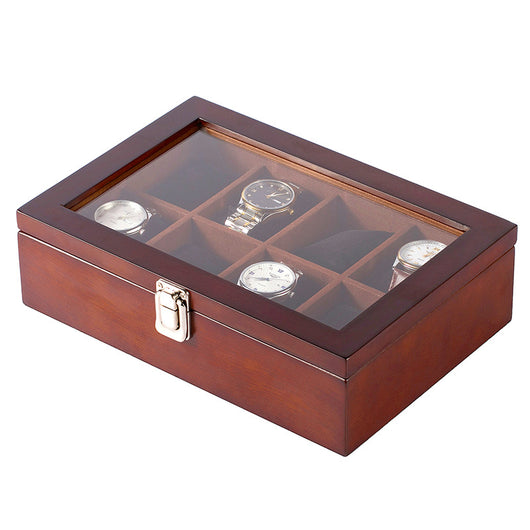 Caja Organizadora de Relojes con Tapa de Cristal - Image 6