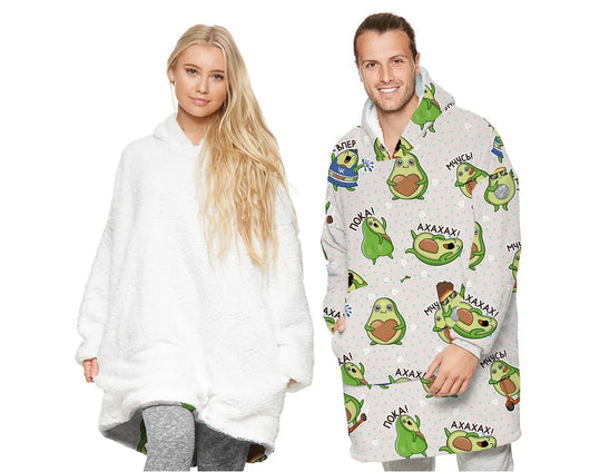 Suéter Manta Estampado Aguacate para Padres e Hijos - Image 22