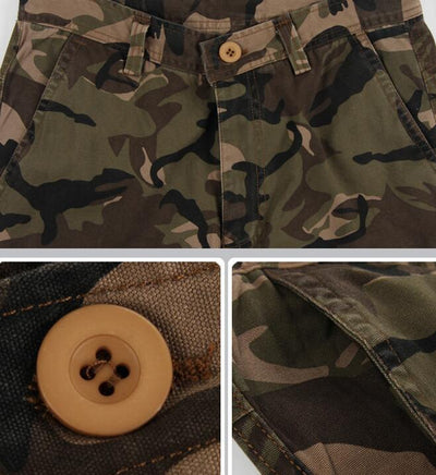 Pantalones Tácticos de Camuflaje con Múltiples Bolsillos para Hombre - Image 2