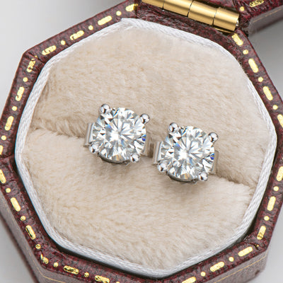 Aretes de Plata Esterlina Chapados en Oro 18K para Mujer - Image 6