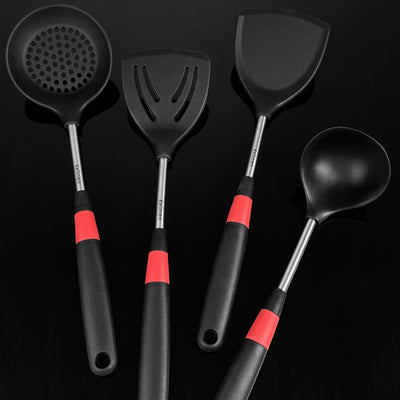 Utensilios de Cocina en Silicona Resistente al Calor - Sartén Antiadherente Grado Alimentario