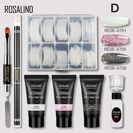 Kit de Extensión de Uñas en Gel Líquido Modelador Rápido 30ML - 3 Piezas - Image 11