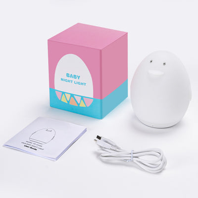 Lámpara de Atmósfera RGB Recargable por USB con Silicona Suave - Image 5