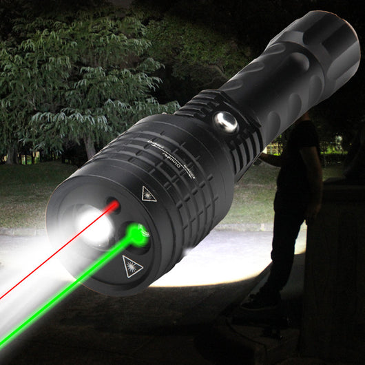 Linterna LED Verde Multifunción para Exterior