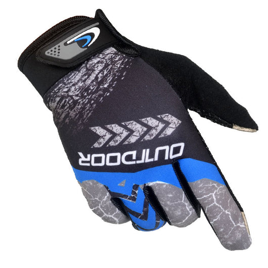 Guantes Deportivos Táctiles de Terciopelo para Montar a Caballo Resistentes al Viento - Image 8