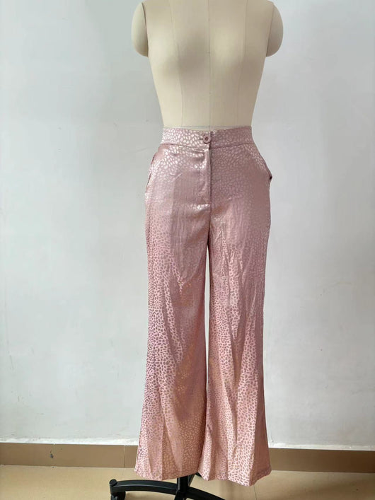 Conjunto de Dos Piezas Mujer con Camisa Estampado Leopardo y Pantalón - Image 20