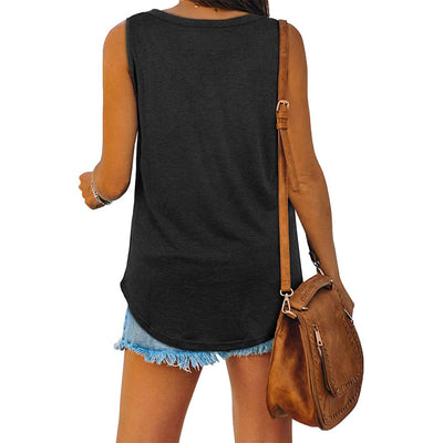 Musculosa Tuxedo Escote V Elegante Ajustada - Image 26