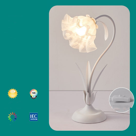 Lámpara de Escritorio Minimalista Flor Lirio de los Valles para Mesita de Noche - Image 8