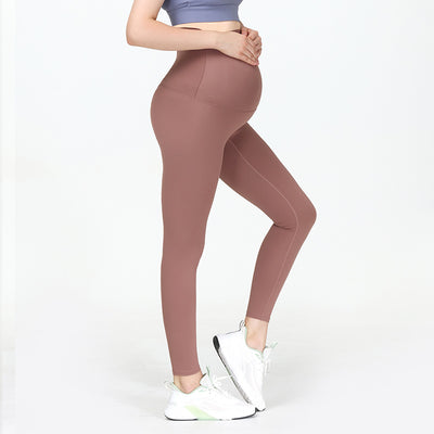 Pantalones de Yoga Premamá con Soporte Alto y Faja Integrada - Image 10