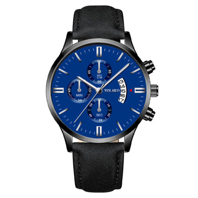 Reloj de Pulsera Cuarzo para Hombre con Tres Esferas y Seis Agujas - Image 4