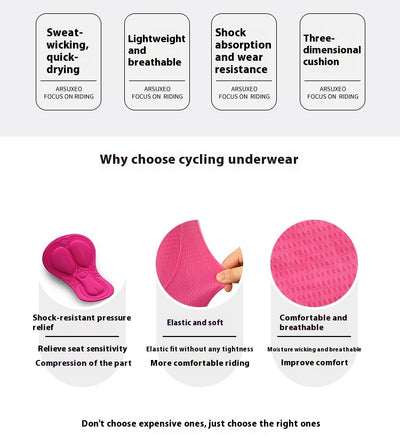 Pantalones Cortos de Ciclismo para Mujer con Tecnología Acolchada y Control de Humedad - Image 16