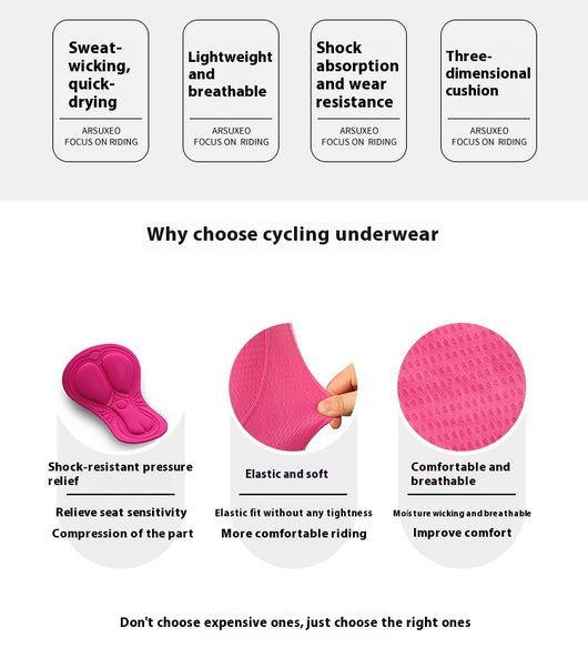Pantalones Cortos de Ciclismo para Mujer con Tecnología Acolchada y Control de Humedad - Image 16