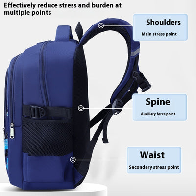 Mochila Escolar Infantil de Gran Capacidad Transpirable y Ligera - Image 2
