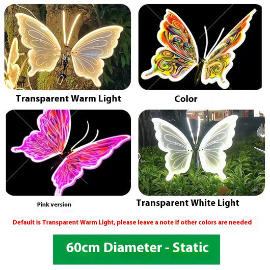 Luces Decorativas LED Mariposas para Jardín y Espacios Públicos - Image 8
