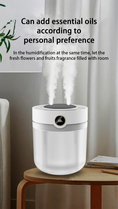 Humidificador Digital 2L con Pantalla LED y Doble Nebulización USB Silencioso - Image 17