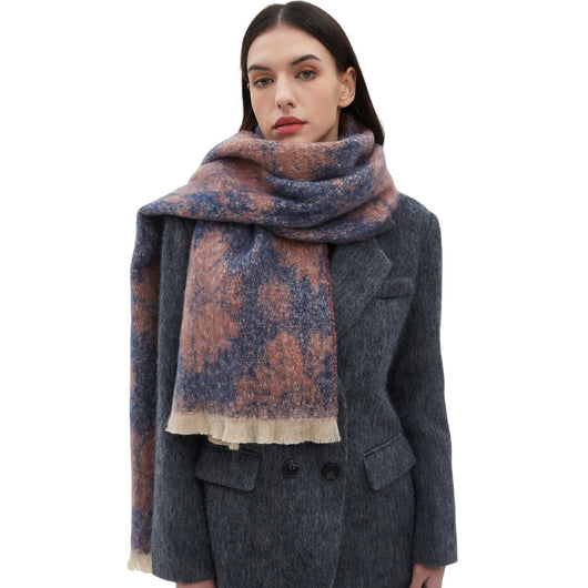 Bufanda Corta Estampado Jacquard para Hombre y Mujer - Otoño e Invierno - Image 3