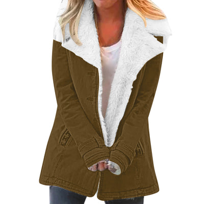 Chaqueta Acolchada de Algodón Polar para Mujer - Image 14
