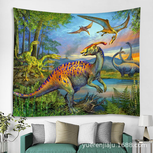 Tapete de Playa Dinosaurio para Pared - Image 17