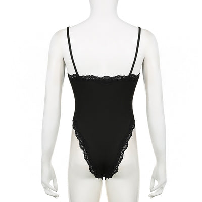 Jumpsuit Elegante con Encaje y Tirantes Ajustables para Mujer - Image 9
