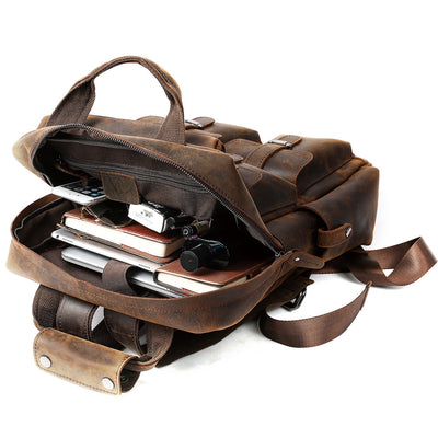 Mochila Retro para Hombre de Gran Capacidad - Bolsa de Viaje Outdoor Multifuncional - Image 3