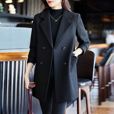 Blazer Doble Botonadura Mujer - Abrigo Elegante Otoño Invierno - Image 4