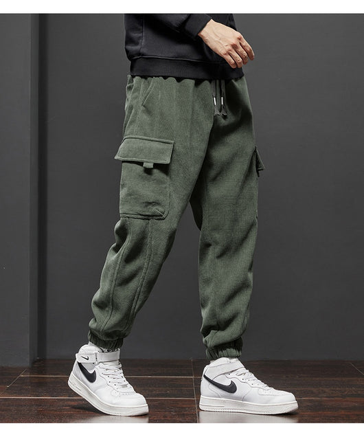 Pantalones Casuales Holgados Forrados en Fleece - Calidez y Estilo - Image 21