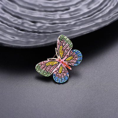 Broche Mariposa de Cristales Brillantes Estilo Europeo Premium - Image 10