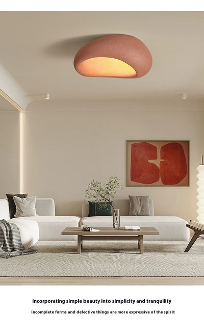 Lámpara de Techo Minimalista Japonesa Silenciosa Crema Moderna - Image 37