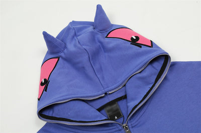 Sudadera con Capucha y Cierre Enmascarado para Hombre - Image 12