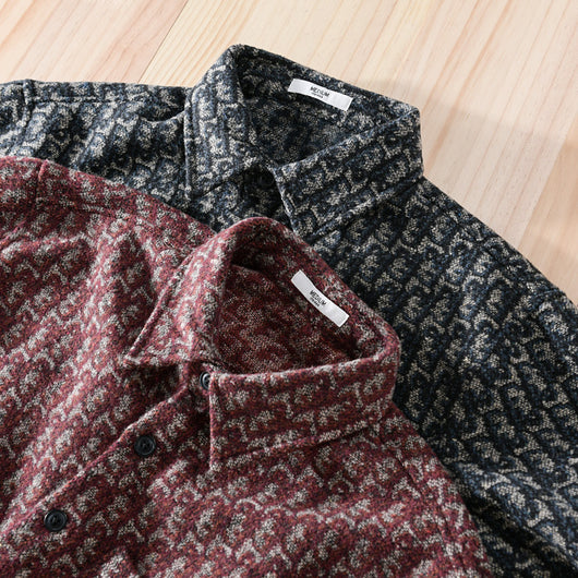 Chaqueta Camisa Casual Gruesa de Manga Larga para Hombre - Image 3
