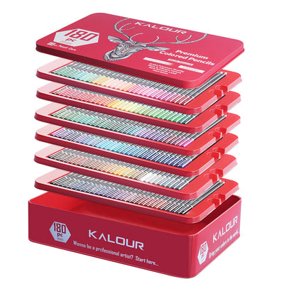Set de Lápices de Color Acuarelables en Caja de Hierro - Image 2
