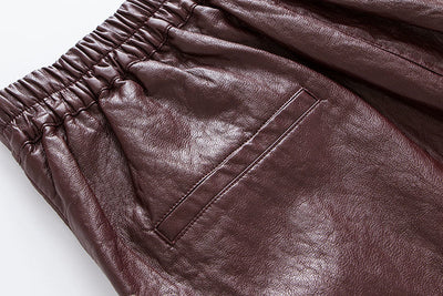 Pantalón Ancho Cintura Alta Retro Casual Suelto - Image 15
