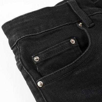 Jeans Rotos con Parches Elásticos de Moda - Image 13