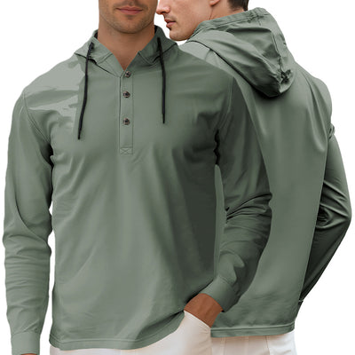 Sudadera Hoodie Cardigan Casual de Manga Larga - Image 8