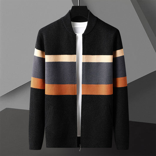 Cardigan Tejido para Hombre - Abrigo Versátil Primavera y Otoño - Image 7